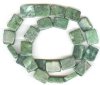 16 inch strand of 16x12mm African Jade Rectangles